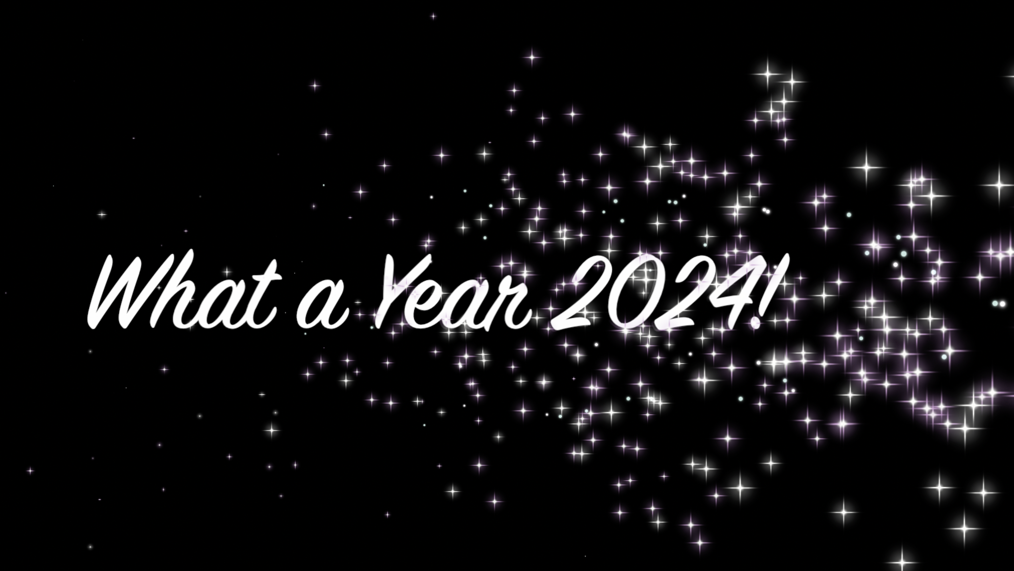 Auftakt zum Jahresrückblick "What a year 2024"