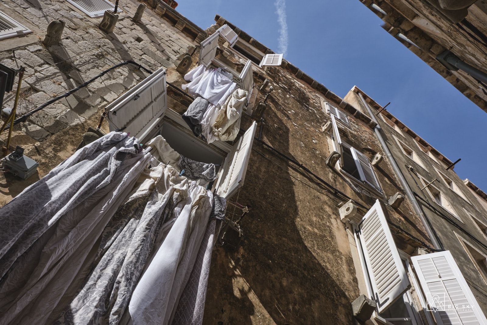 Waschtag in Dubrovnik