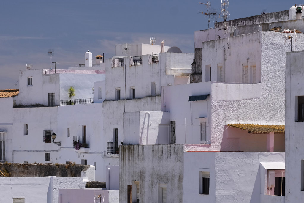 Weißes Dorf Vejer de la Frontera in Andalusien