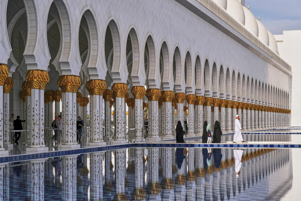 Scheich Zayid-Moschee in Abu Dhabi