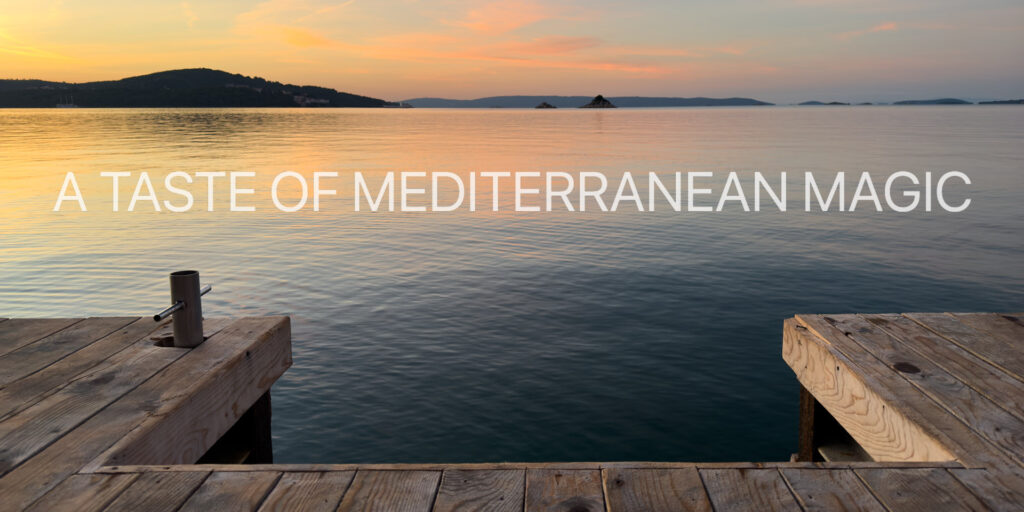 Morgenstimmung am Pier von Vranjica