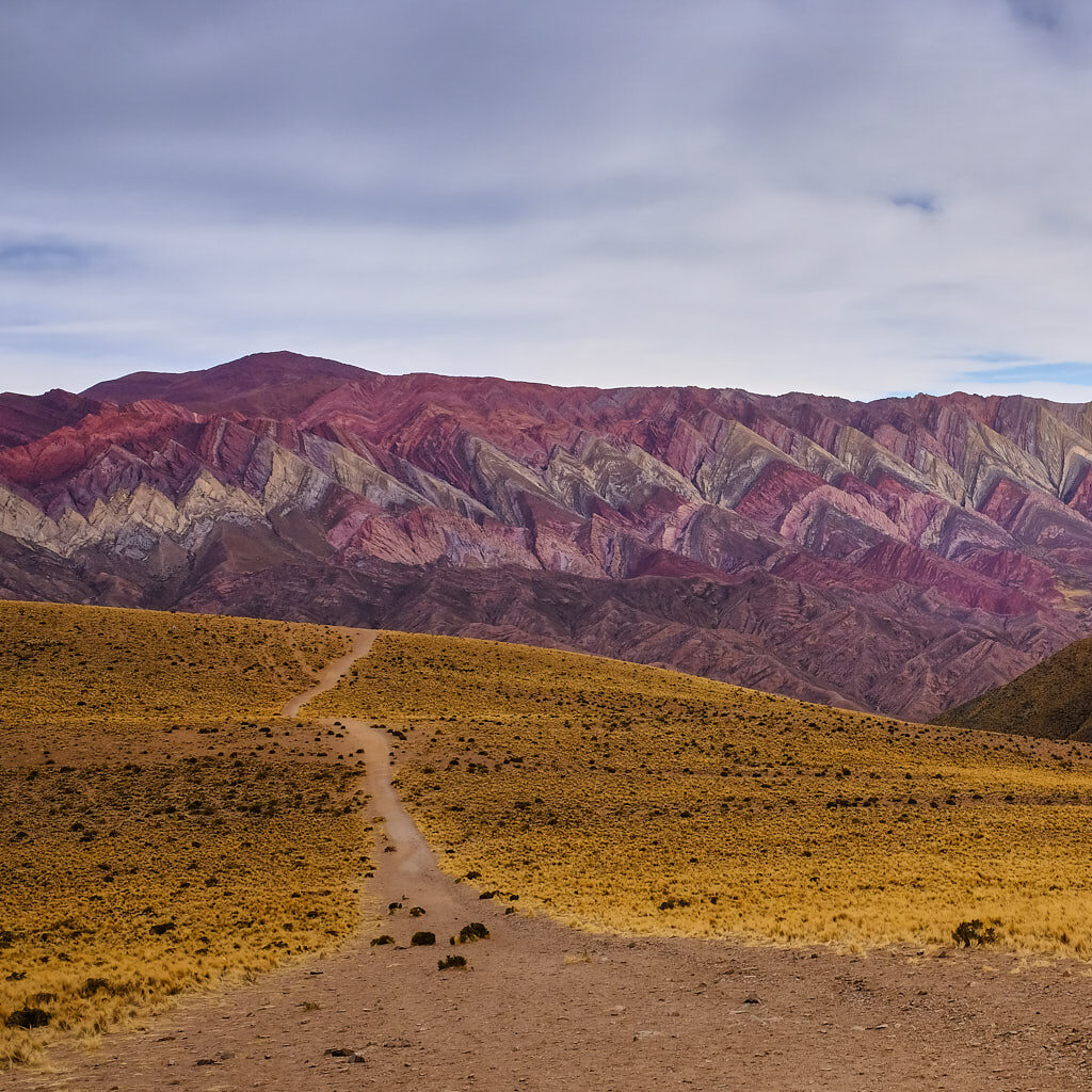 Serrania de Hornocal in Nordargentinien