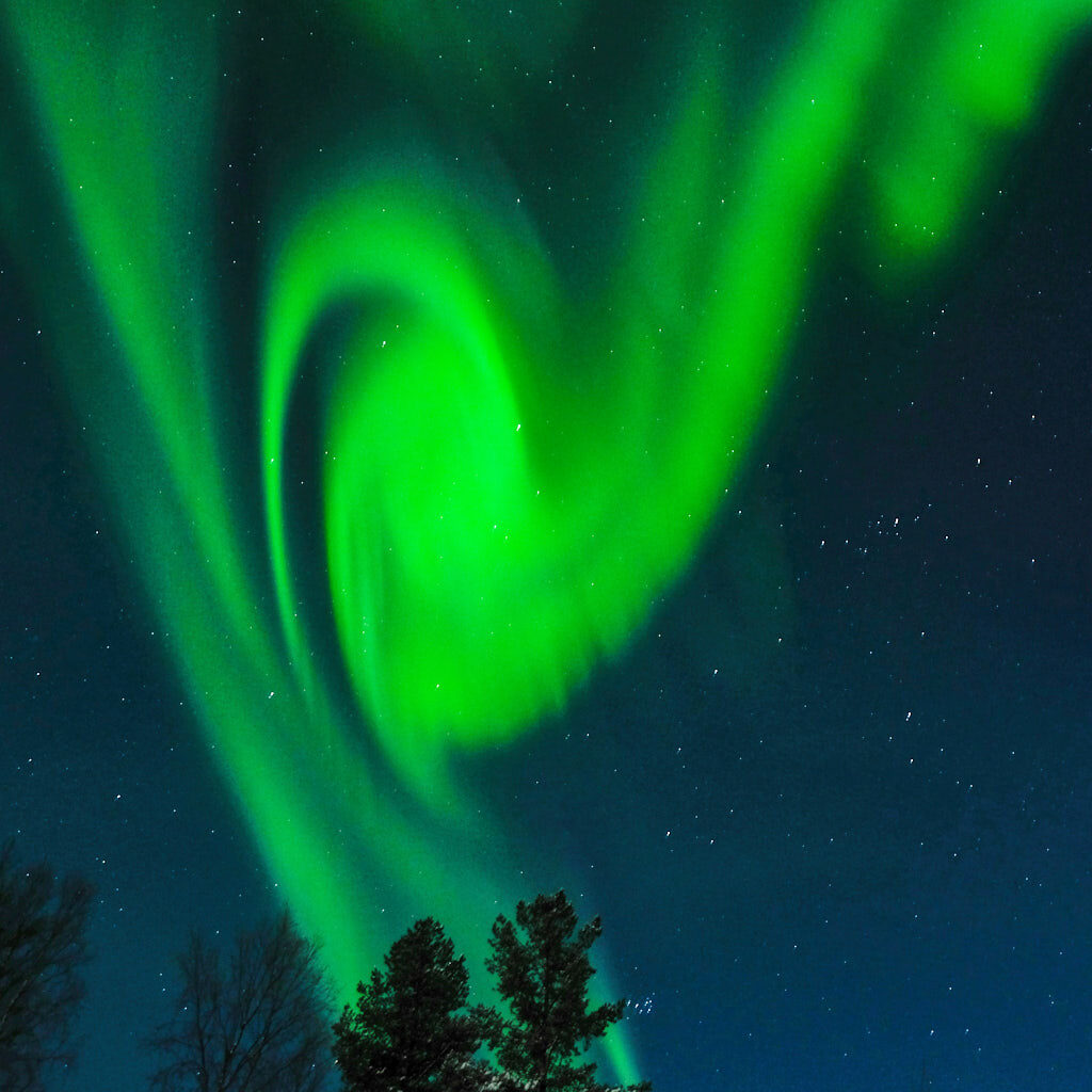 Polarlicht in Tromsö