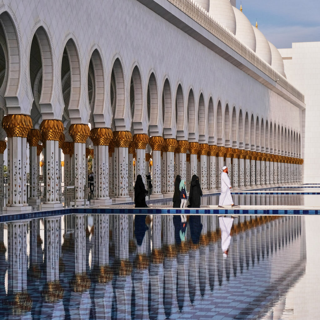 Scheich Zayid-Moschee in Abu Dhabi