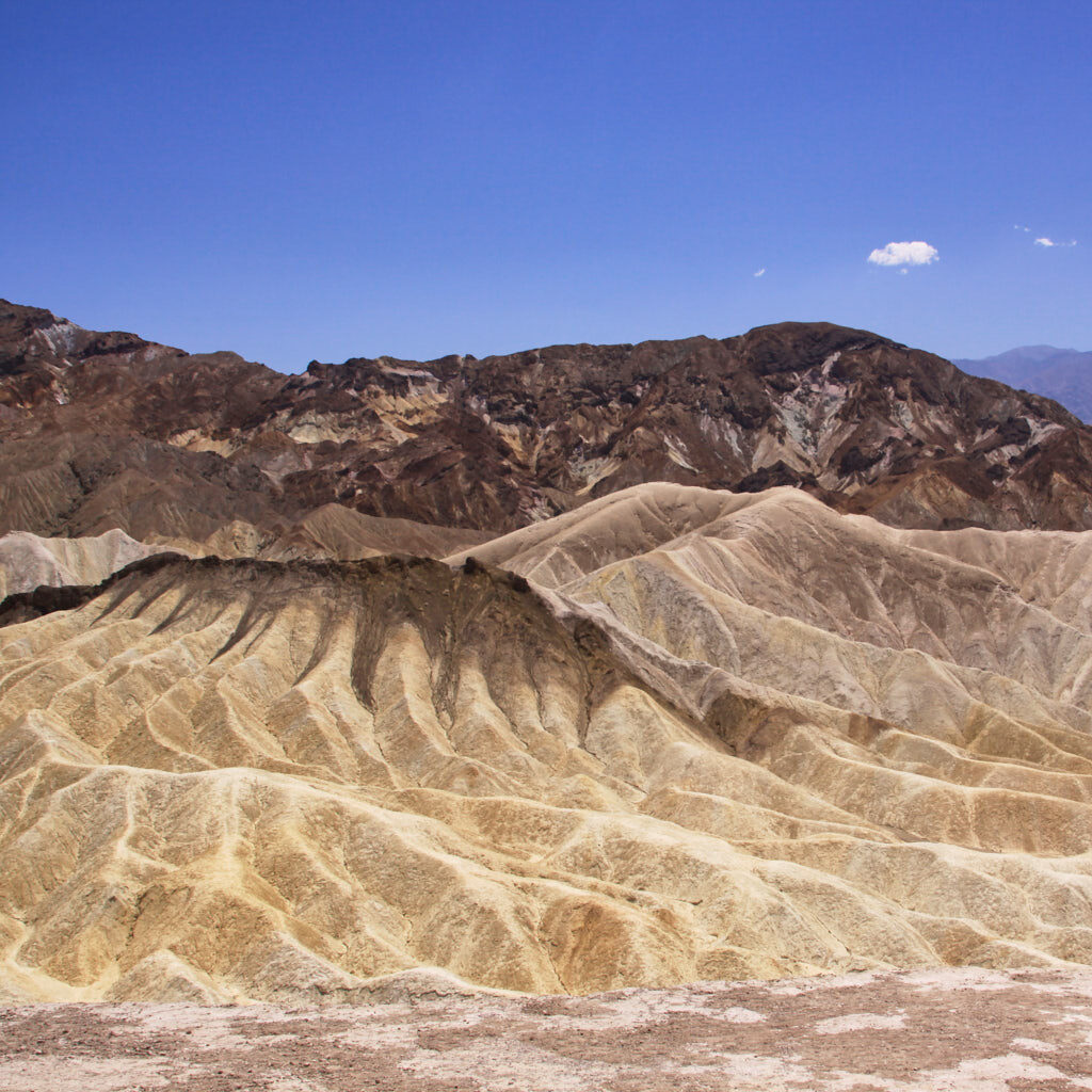 Berge im Death Valley in den USA